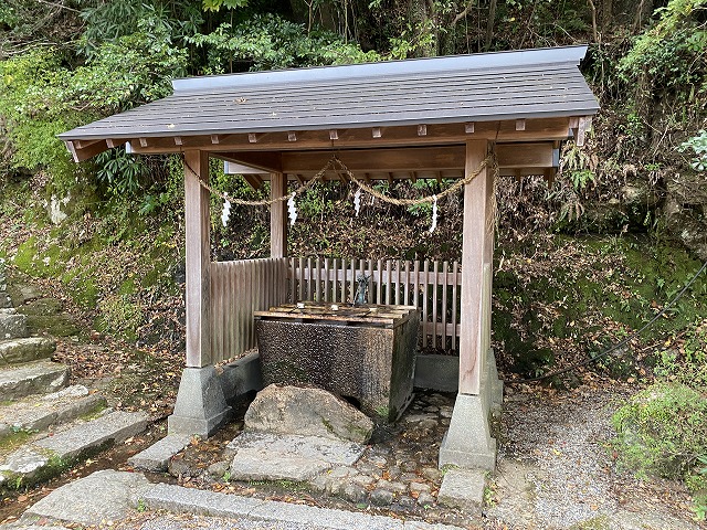 神倉神社　手水舎