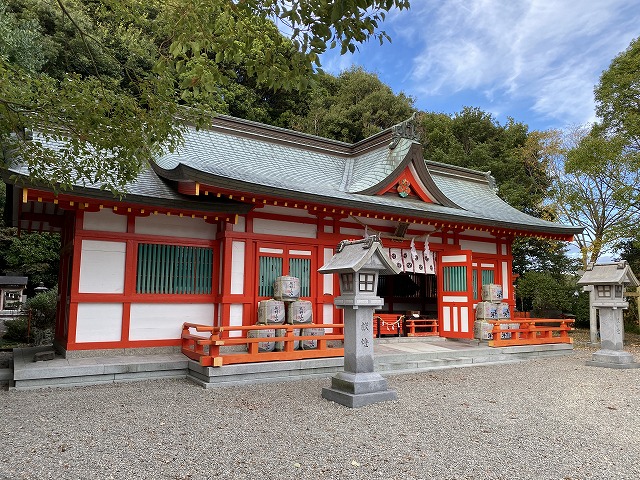 阿須賀神社　拝殿