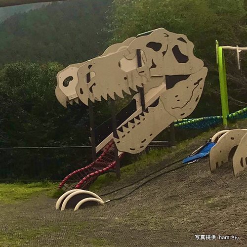 丹波竜の里公園（兵庫県丹波市）【こんなところで恐竜発見！】　写真提供：hamさん